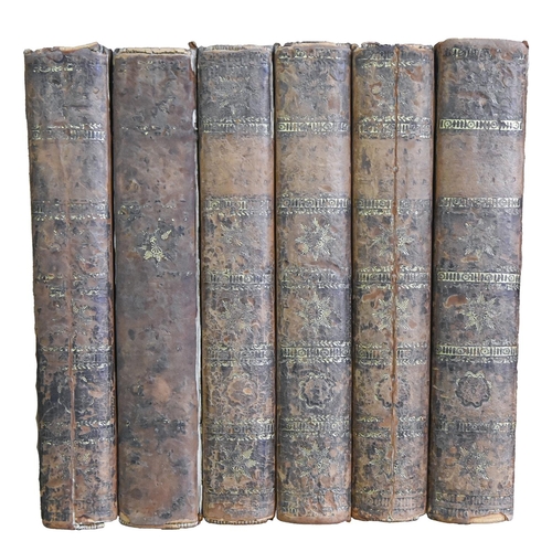 976 - Hume (David), The History of England, six volumes, London: Printed for T. Cadell, and sold by T. Lon... 