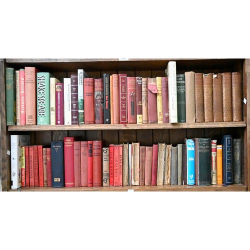 978 - Books. Nine shelves of general stock, including Bunyan's Pilgrim's Progress, Otley: William Wal... 