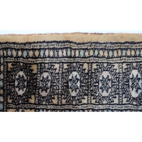 1143 - Two Pakistan Bokhara rugs,  159 x 98 and 121 x 81cm