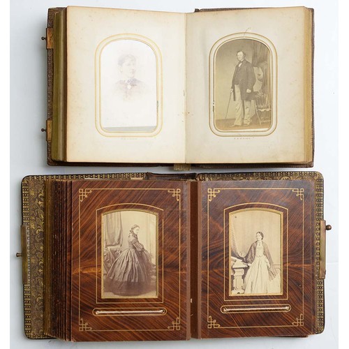 711 - Victorian photographs. 77  cartes de visite, the photographers including Mayall, Sarony, Kelfer and ... 