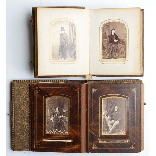 711 - Victorian photographs. 77  cartes de visite, the photographers including Mayall, Sarony, Kelfer and ... 