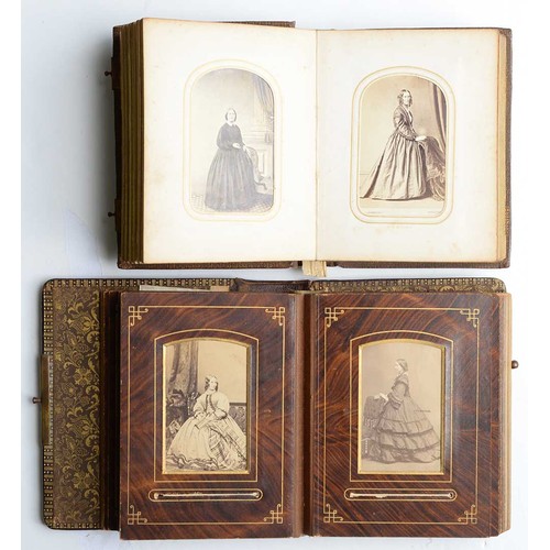 711 - Victorian photographs. 77  cartes de visite, the photographers including Mayall, Sarony, Kelfer and ... 