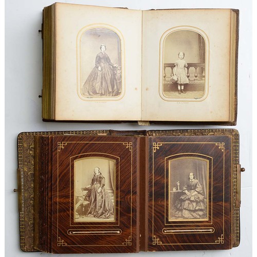 711 - Victorian photographs. 77  cartes de visite, the photographers including Mayall, Sarony, Kelfer and ... 