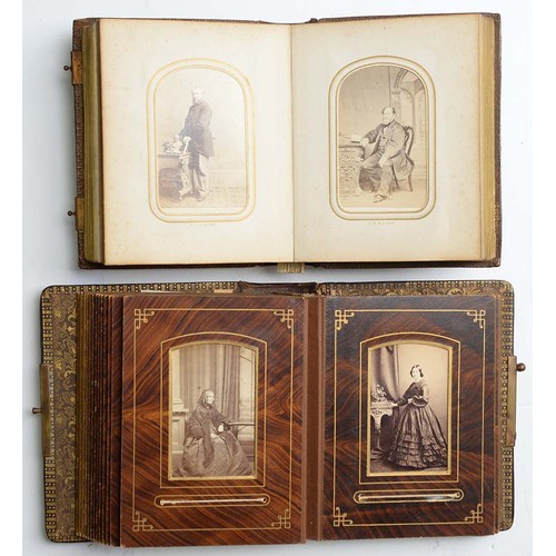 711 - Victorian photographs. 77  cartes de visite, the photographers including Mayall, Sarony, Kelfer and ... 