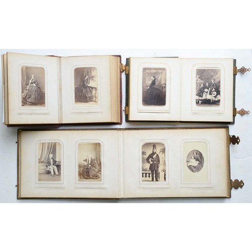 712 - Victorian photographs. 69 cartes de visite, the majority by Camille Silvy (1834-1910), mostly female... 