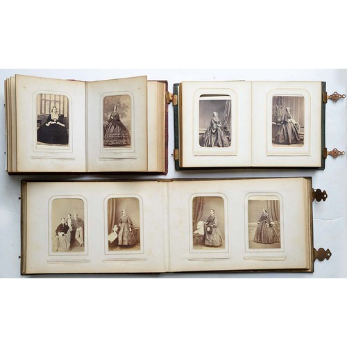 712 - Victorian photographs. 69 cartes de visite, the majority by Camille Silvy (1834-1910), mostly female... 