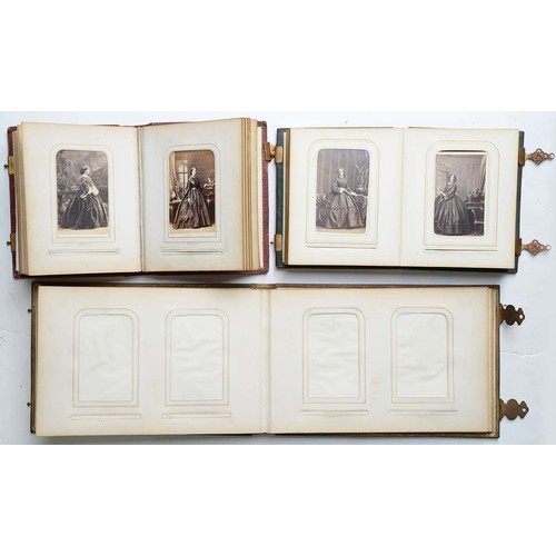 712 - Victorian photographs. 69 cartes de visite, the majority by Camille Silvy (1834-1910), mostly female... 