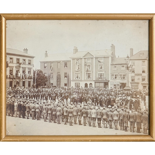 795 - Five Edwardian and later 20th c framed photographs of Retford and North Nottinghamshire interest, va... 