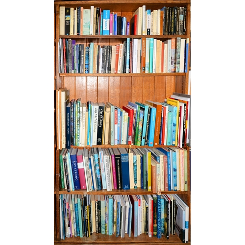 808 - Books. Five shelves of general stock, mostly architecture and topography reference, including some c... 