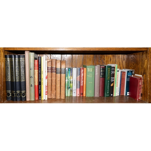 810 - Books. Twelve shelves of general stock, 19th c and later, including Cervantes, Don Quixote, four-vol... 