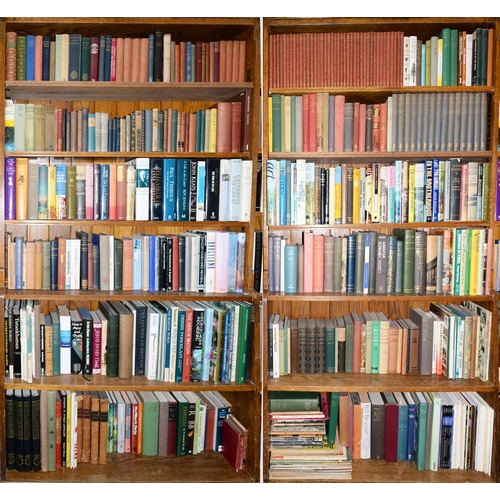 810 - Books. Twelve shelves of general stock, 19th c and later, including Cervantes, Don Quixote, four-vol... 