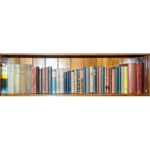 810 - Books. Twelve shelves of general stock, 19th c and later, including Cervantes, Don Quixote, four-vol... 