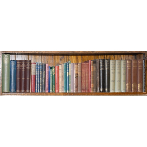 812 - Books. Five shelves of general stock, including Dickens (Charles), 20 volumes of works, London: Chap... 