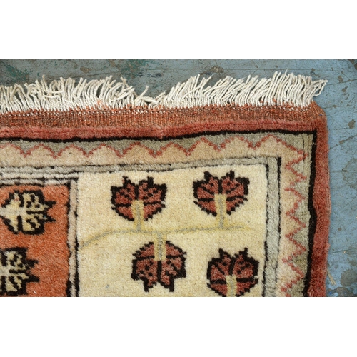 962 - A Turkish Milas rug, 198cm x 123cm