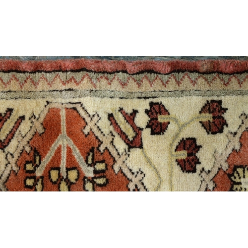 962 - A Turkish Milas rug, 198cm x 123cm