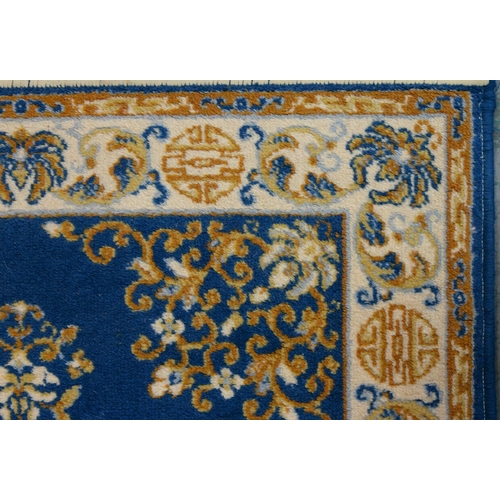 967 - Two Wilton rugs, 153cm x 90cm and 156cm x 83cm