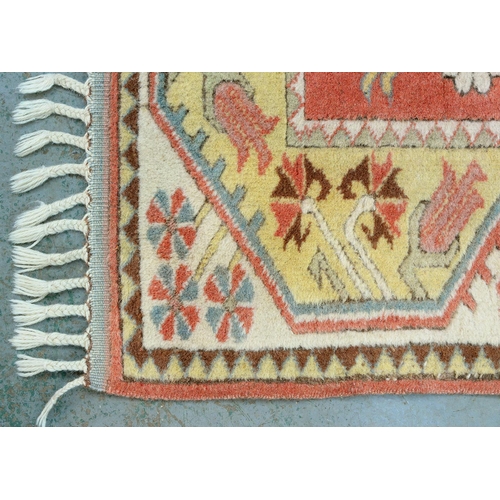 970 - A Turkish Melas rug, 132cm x 82cm