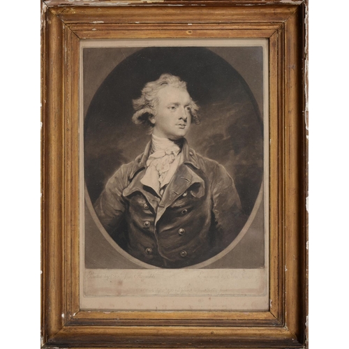 865 - John Jones (c.1745-1797) after Sir Joshua Reynolds PRA (1723-1791) - Sir Abraham Hume, 2nd... 