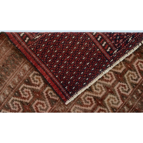 926 - Antique Afghan yomut turkmen prayer rug, 105 x 84cm