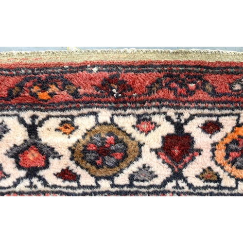 929 - Antique Persian Zanjan rug, 228 x 142cm