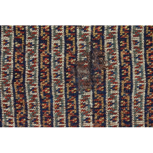 930 - Antique Khamseh tribal rug, 263 x 140cm