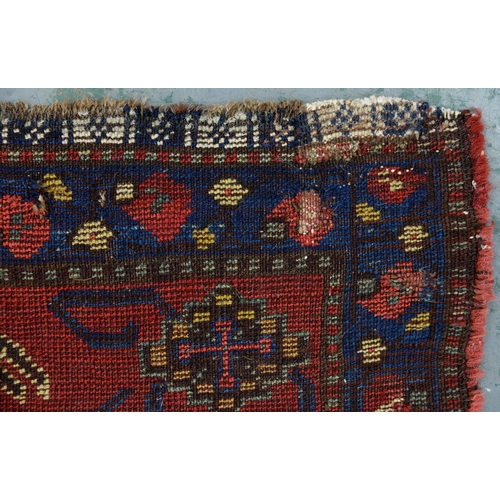 930 - Antique Khamseh tribal rug, 263 x 140cm