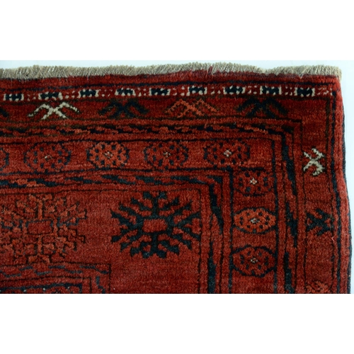 931 - Antique Afghan Bokhara rug, 192 x 102cm, early 20th century