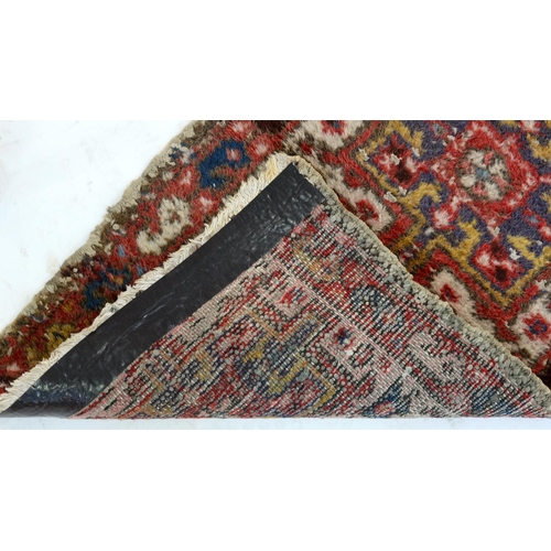 932 - Turkish Dosemealti rug and Persian Karaja mat, 130 x 74cm and 140 x 49cm (2)