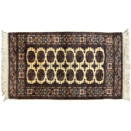 941 - Two Pakistan rugs, 166 x 118cm and 150 x 93cm