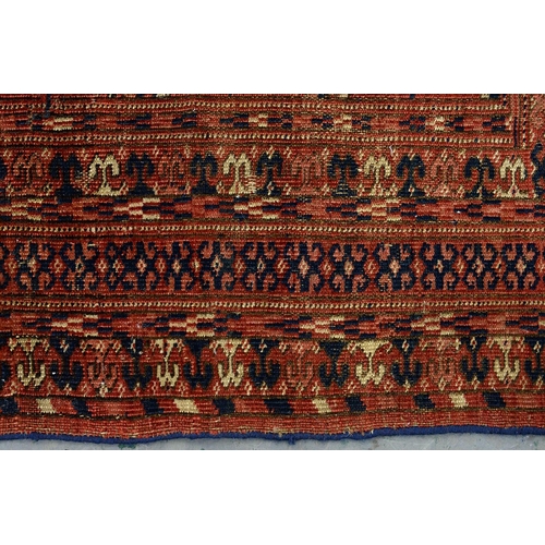 942 - Two rugs, 76 x 130cm and 109 x 106cm