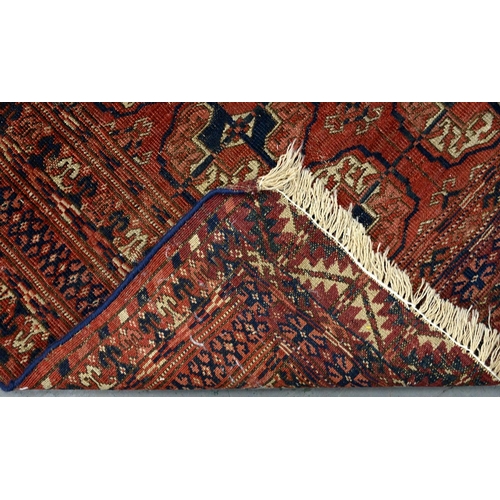 942 - Two rugs, 76 x 130cm and 109 x 106cm