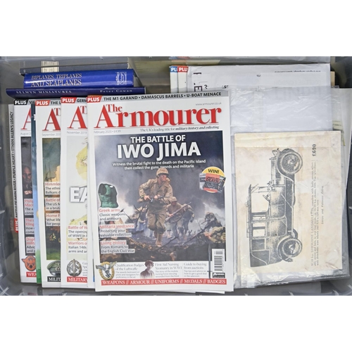 1149 - A quantity of The Armourer Magazine, etc