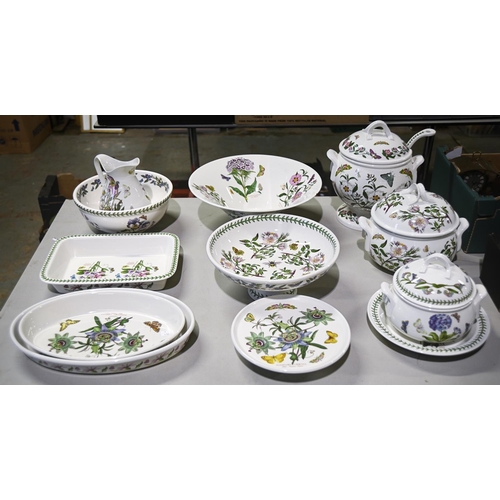 1157 - A collection of Portmeirion Botanic Garden pattern earthenware, to include soup and other tureens an... 