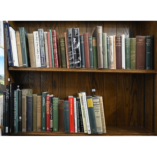 730 - Books. One and a half shelves of general stock, 20th c, mostly natural history, botany, gardening, e... 