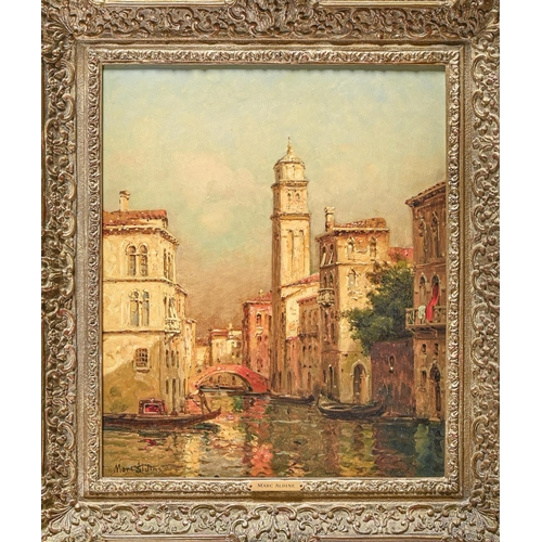 835 - Antoine Bouvard (1870-1956) - Venice, signed with the artist's pseudonym Marc Aldine, oil on canvas,... 