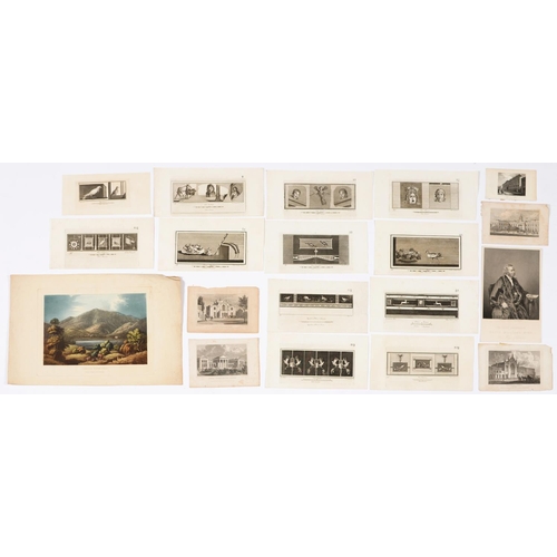 850 - A folio of Old Master and other prints, 18th c and later, including George Vertue FSA (1684-175... 