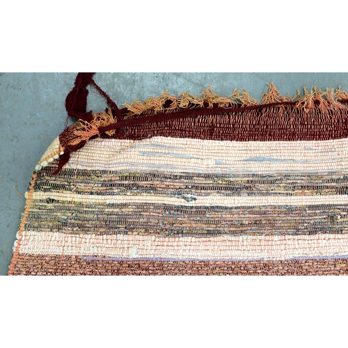 938 - An Anatolian flatweave runner, 424 x 91cm