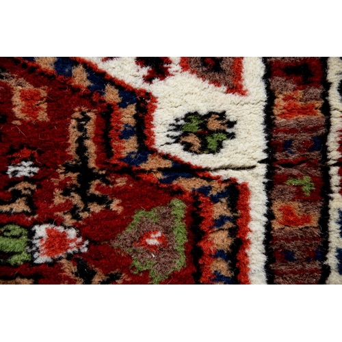 958 - Two Persian mats, 86 x 63cm and 80 x 56cm