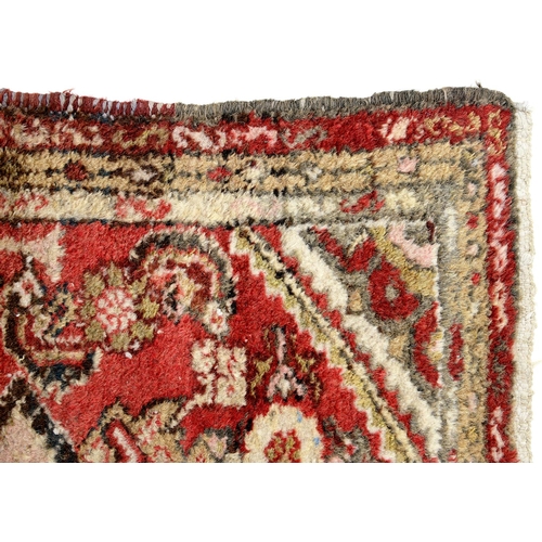 958 - Two Persian mats, 86 x 63cm and 80 x 56cm