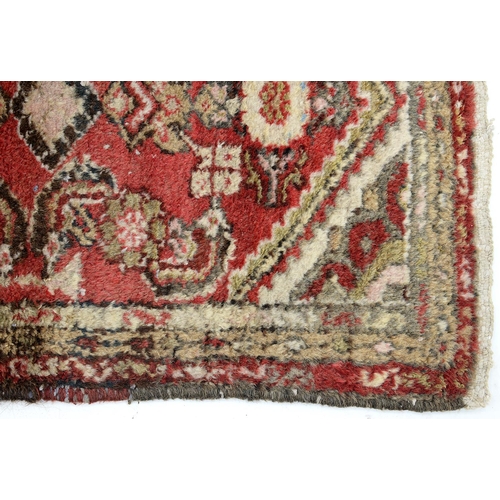 958 - Two Persian mats, 86 x 63cm and 80 x 56cm