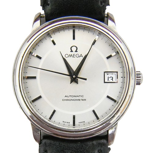 102 - An Omega stainless steel self-winding gentleman's wristwatch, ref 48003101, No 80635848, 34mm, maker... 