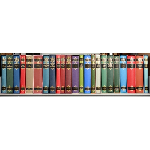 128 - Folio Society. Trollope (Anthony), 41 volumes of works, various dates, original decorative part-clot... 