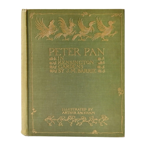 155 - Illustrated Books. Barrie (J.M.) & Rackham (Arthur, illustrator), Peter Pan in Kensington Garden... 