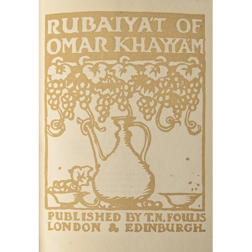 156 - Illustrated Books. Brangwyn (Frank, RA) & FitzGerald (Edward, translator) The Rubáiyát of Omar K... 