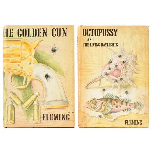 181 - James Bond, 007. Fleming (Ian), two first editions, The Man with the Golden Gun, [&] Octopussy a... 