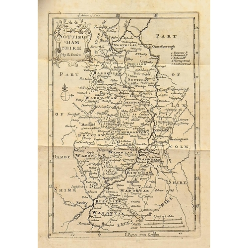 192 - Local Interest. [Cox (Thomas)], Nottinghamshire, [from Magna Britannia et Hibernia], [In the Savoy: ... 