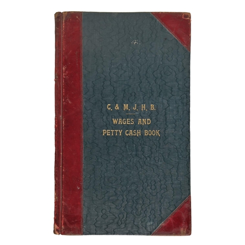 413 - Medical. Croydon Rural & Merton Joint Hospital Board Wages and Petty Cash Book, dated 1st Decemb... 