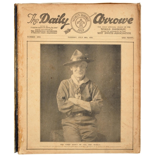 423 - Scouting. World Jamboree, 1929: The Daily Arrowe (sic), Nos. 1-14, [Birkenhead],Tuesday, July 30th-W... 