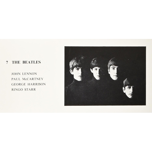 429 - The Beatles. The Royal Variety Performance programme, November 4th 1963, at The Prince of Wales Thea... 