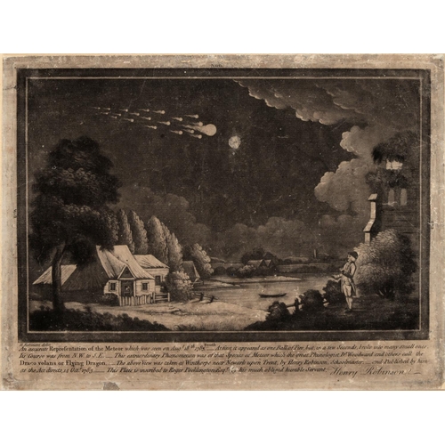 451 - Astronomy. Henry Robinson (fl. c. 1780) - An accurate Representation of the Meteor which as seen on ... 